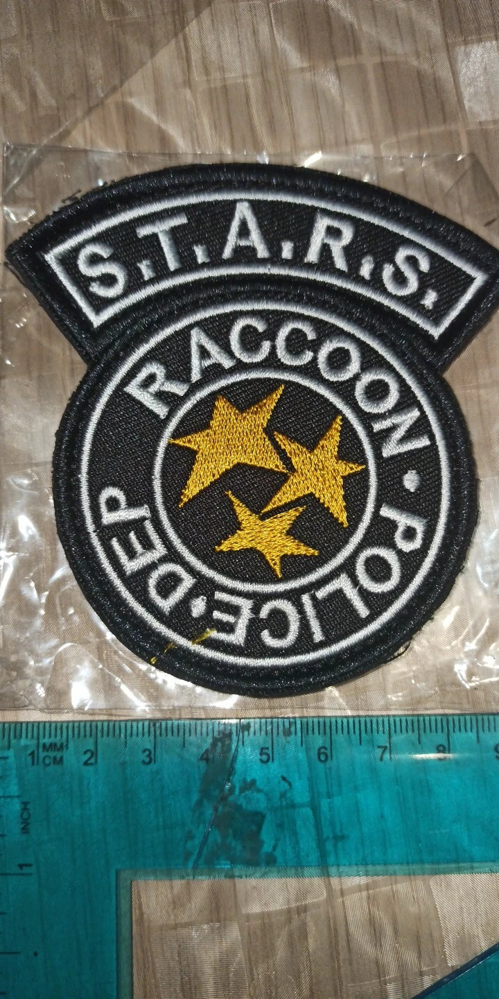 Resident Evil S.T.A.R.S. Raccoon City Dep. Rubber And Embroidery Patchs