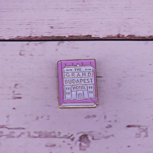 The Grand Budapest Hotel Pin Badge Wes Anderson Pin 30mm - The Grand Budapest Hotel Pin Available at 2Fast2See.co