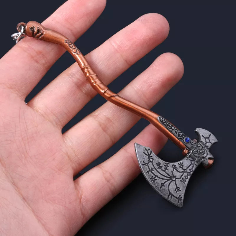 God of War 5 Kratos Leviathan Axe Key Chain - Available at 2Fast2See.co