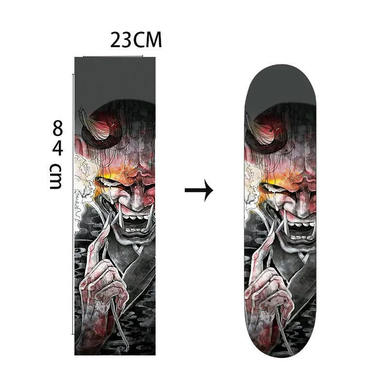 Skateboard Deck Grip Tape - Cry Available at 2Fast2See.co