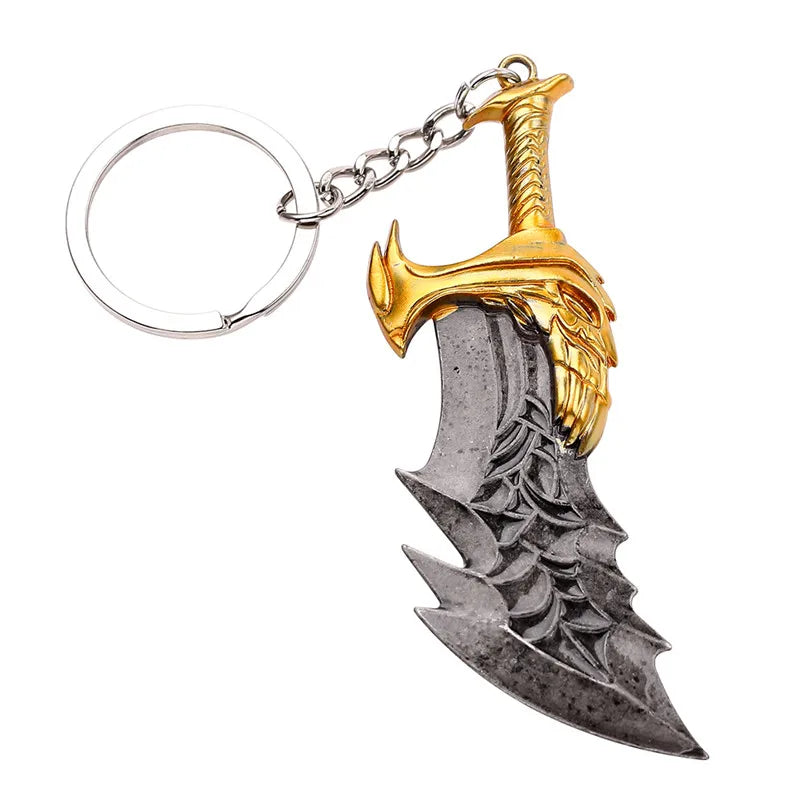God of War 4 Retro Kratos Sword Keychain - 3 Available at 2Fast2See.co