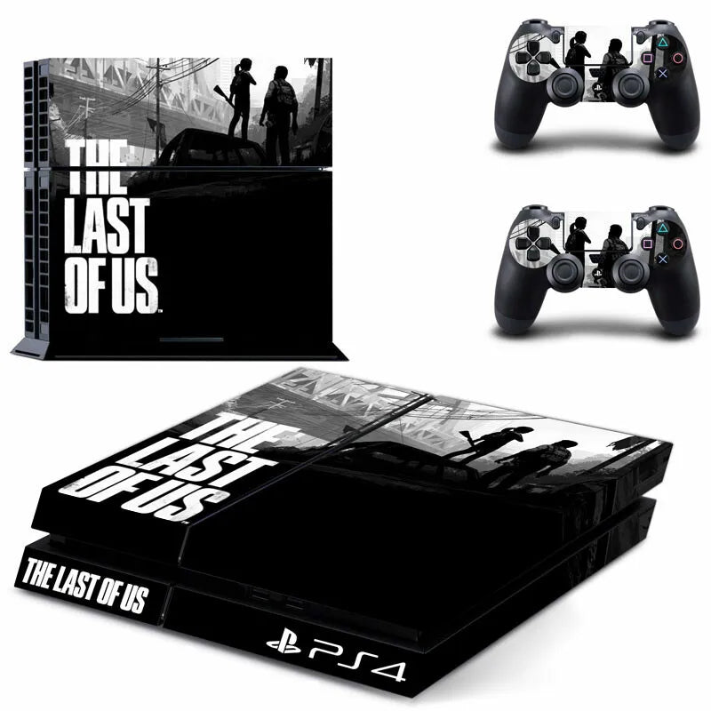 The Last of Us PS4 Skin Sticker for Console & Controllers - 10 Available at 2Fast2See.co