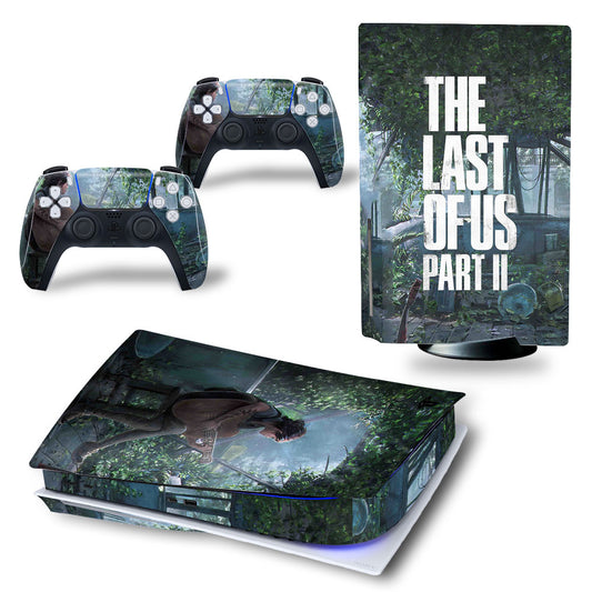 The Last of Us Part 2 Skin Sticker for PS5 Console and Controllers - Skin x 3 / Disc Edition Available at 2Fast2See.co