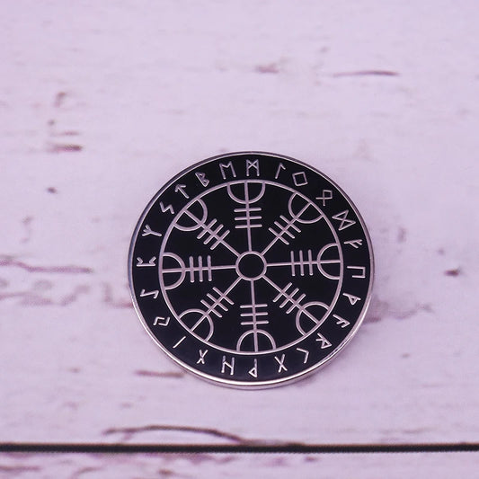 Helm of Awe Pin Viking Knot Badge A Viking Symbol 30cm - Helm of Awe Pin Viking Knot Badge A Viking Symbol 30cm Available at 2Fast2See.co