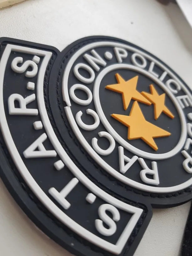 Resident Evil S.T.A.R.S. Raccoon City Dep. Rubber And Embroidery Patchs