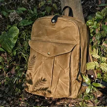 Vintage Waterproof American Backpack from Canvas - Available at 2Fast2See.co