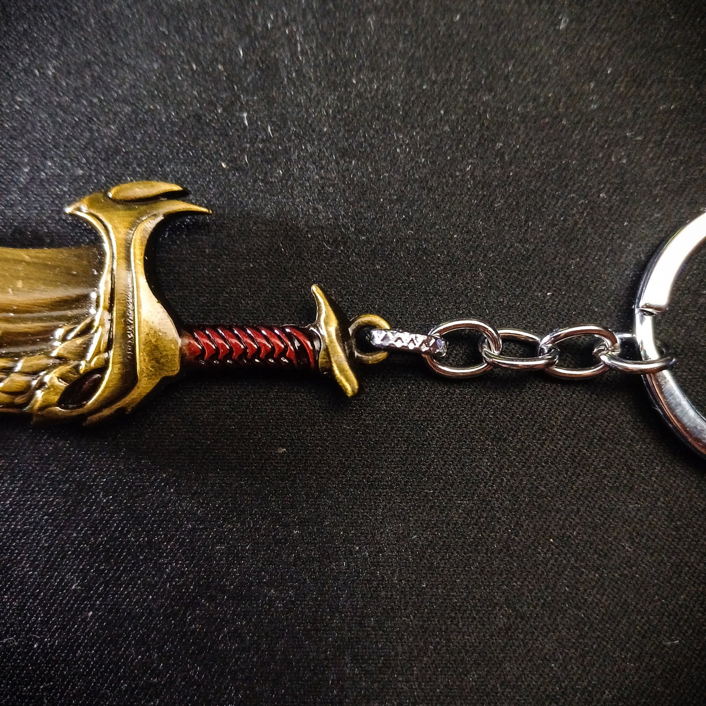 God of War Blades of Chaos Keychain