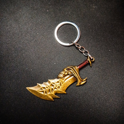 God of War Blades of Chaos Keychain