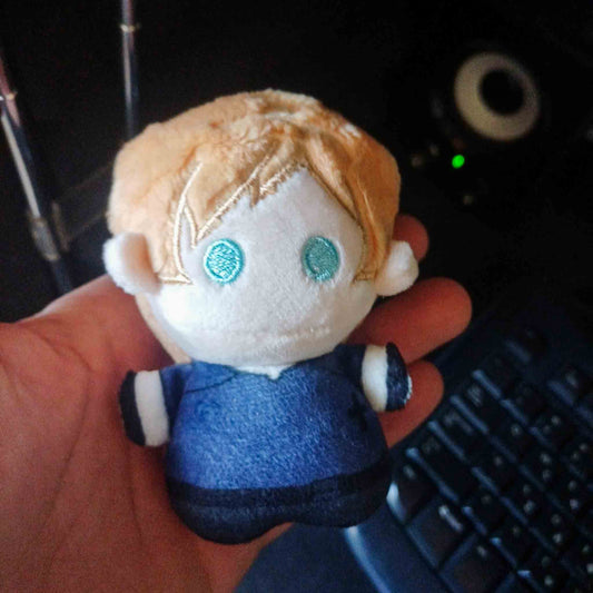 Resident Evil Leon Scott Kennedy R.P.D 10cm Soft Plush