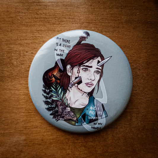 The Last of Us Ellie Pin There Is a Light in The Dark Brooch