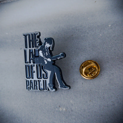 The Last of Us Part II Ellie with Guitar Metal Pin - Available at 2Fast2See.co