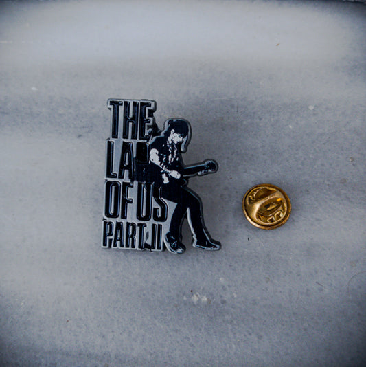 The Last of Us Part II Ellie with Guitar Metal Pin - Available at 2Fast2See.co