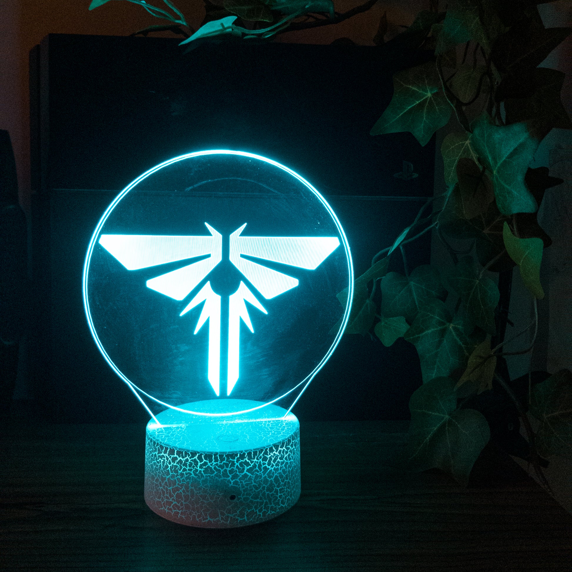 The Last of Us Firefly 3D RGB Night Lamp With Controller - Available at 2Fast2See.co