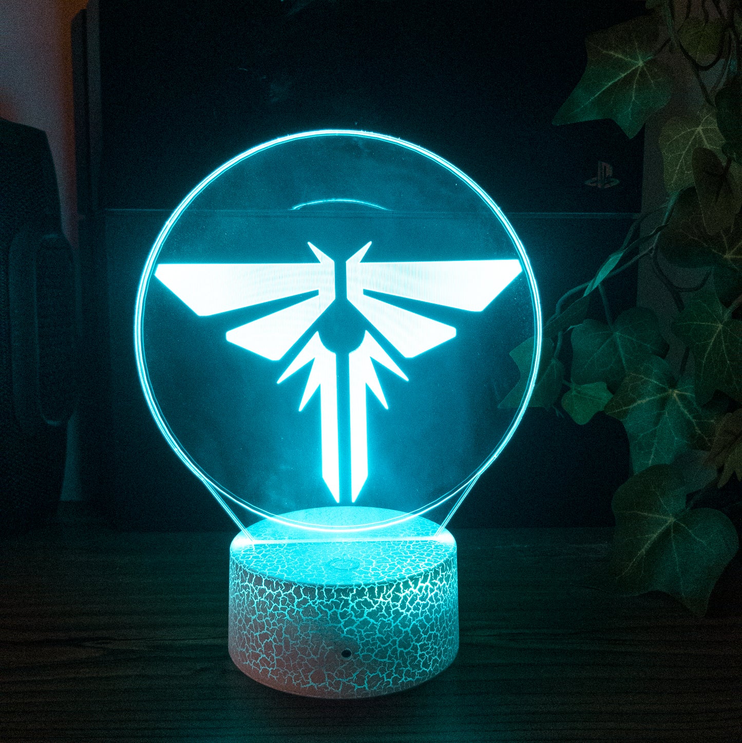 The Last of Us Firefly 3D RGB Night Lamp With Controller - Available at 2Fast2See.co