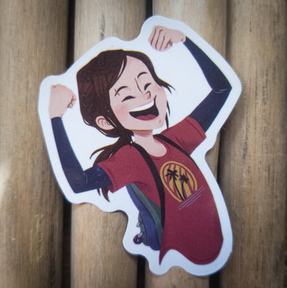 The Last of Us Part II Cartoonish & Aesthetic Stickers - Available at 2Fast2See.co