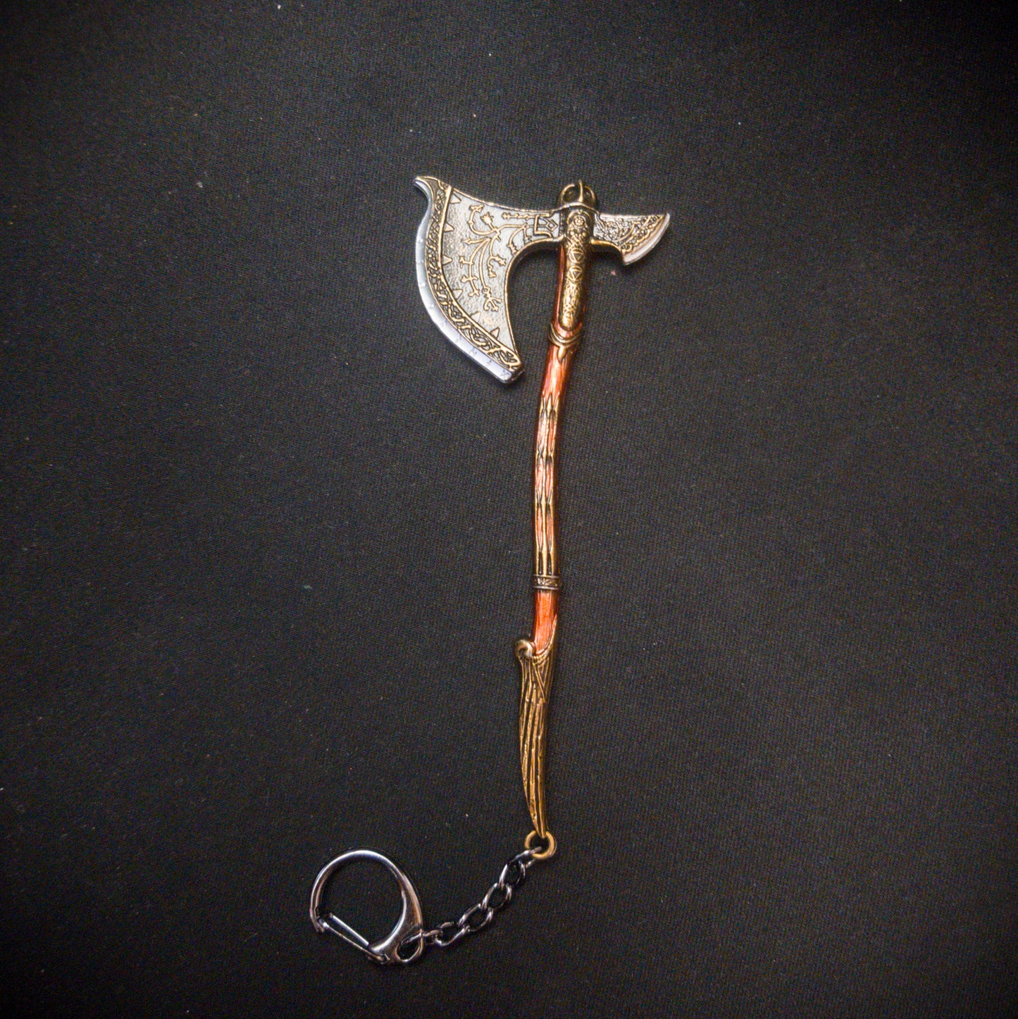 God of War Epic Leviathan Axe Very Detailed Keychain with Clasp