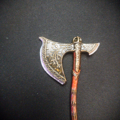 God of War Epic Leviathan Axe Very Detailed Keychain with Clasp