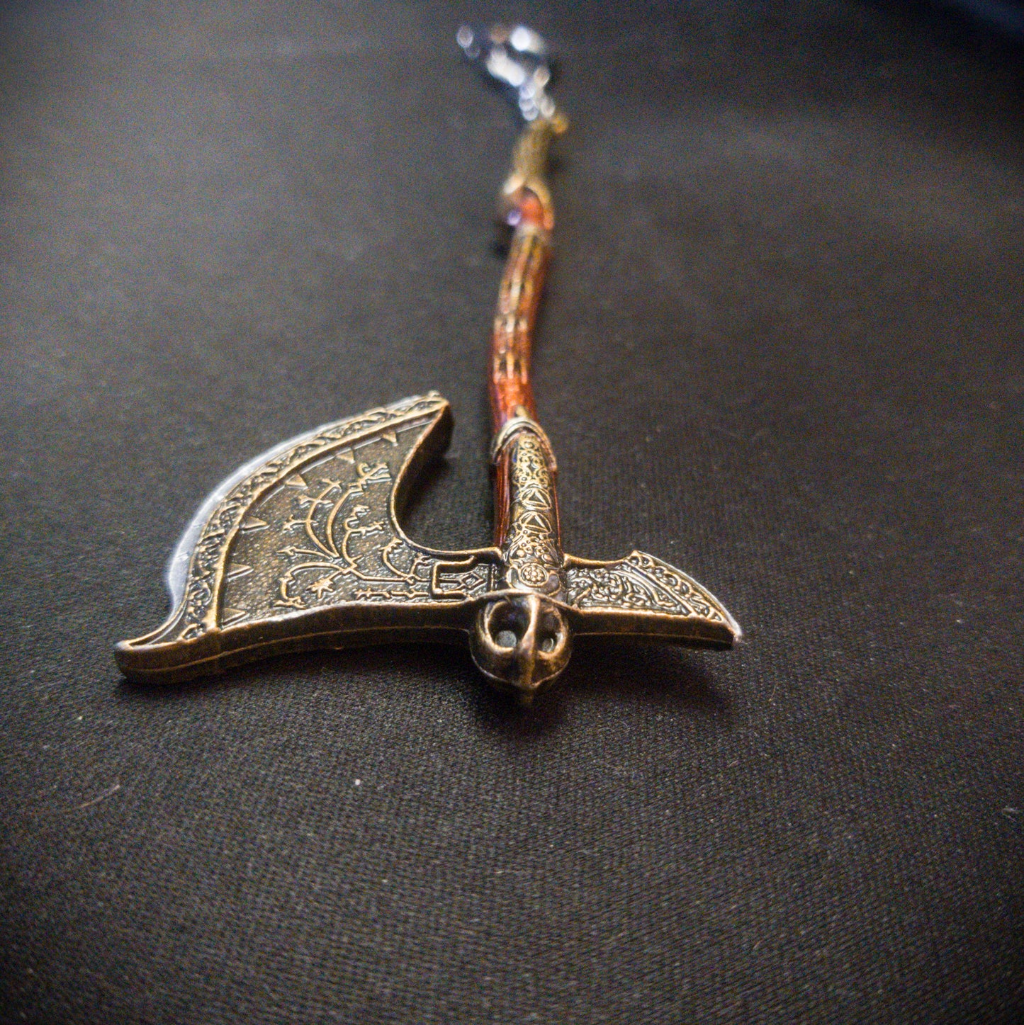 God of War Epic Leviathan Axe Very Detailed Keychain with Clasp