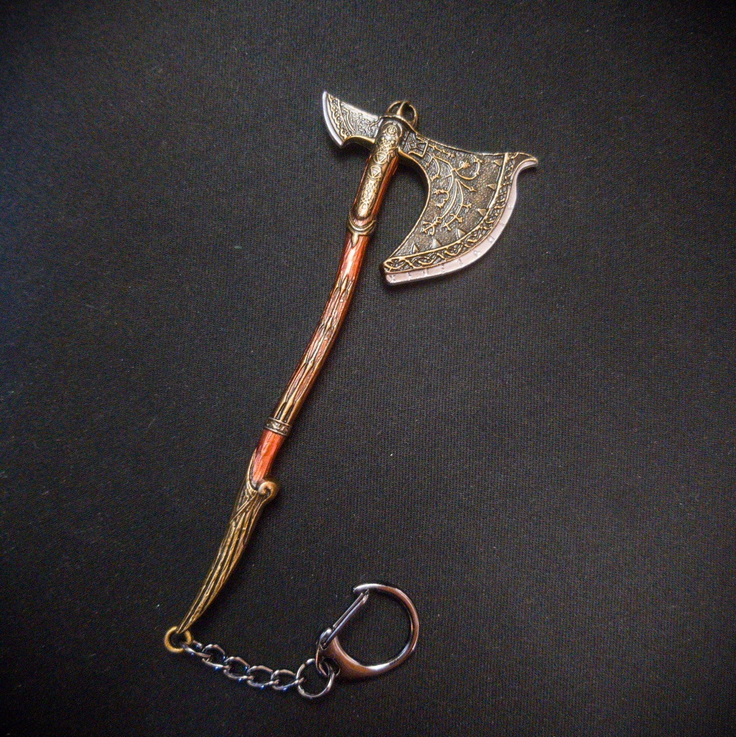 God of War Epic Leviathan Axe Very Detailed Keychain with Clasp