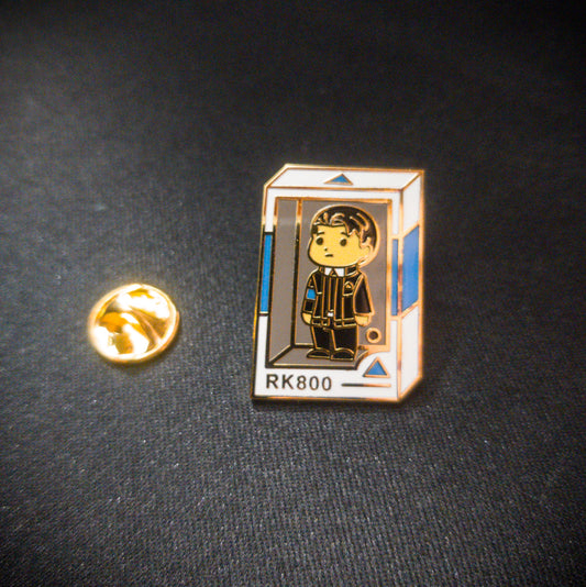 Detroit Become Human Connor RK800 Pin Badge