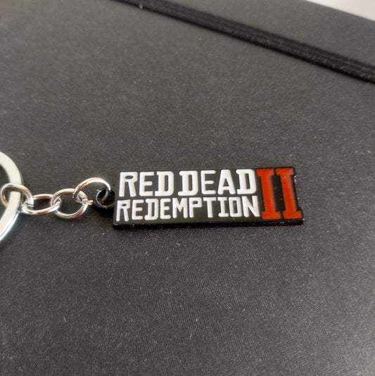 Red Dead Redemption II Silver Keychain - Default Title Available at 2Fast2See.co