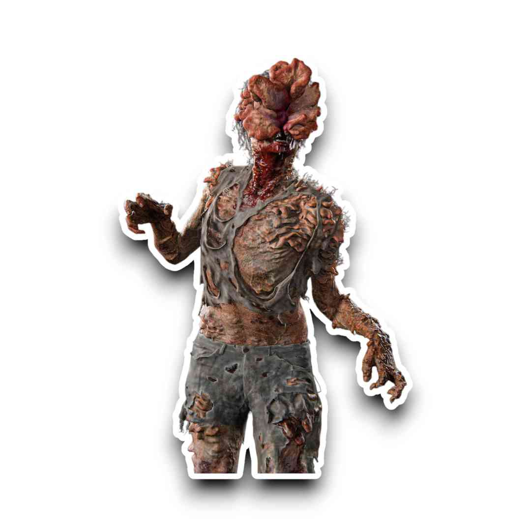 The Last of Us Video Game Clicker Zombie Sticker