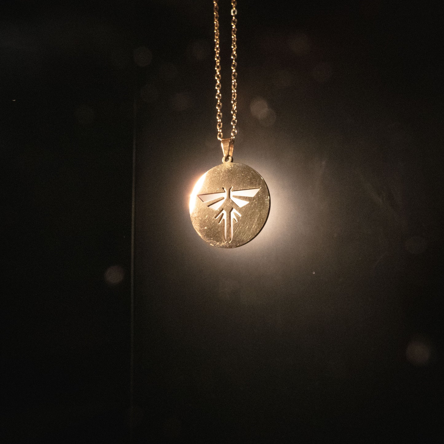 The Last of Us Premium Gold  Firefly Necklace