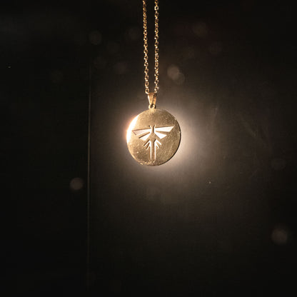 The Last of Us Premium Gold  Firefly Necklace