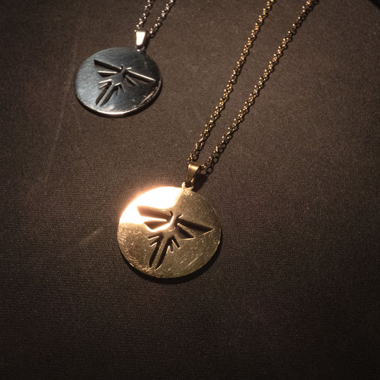 The Last of Us Premium Gold  Firefly Necklace