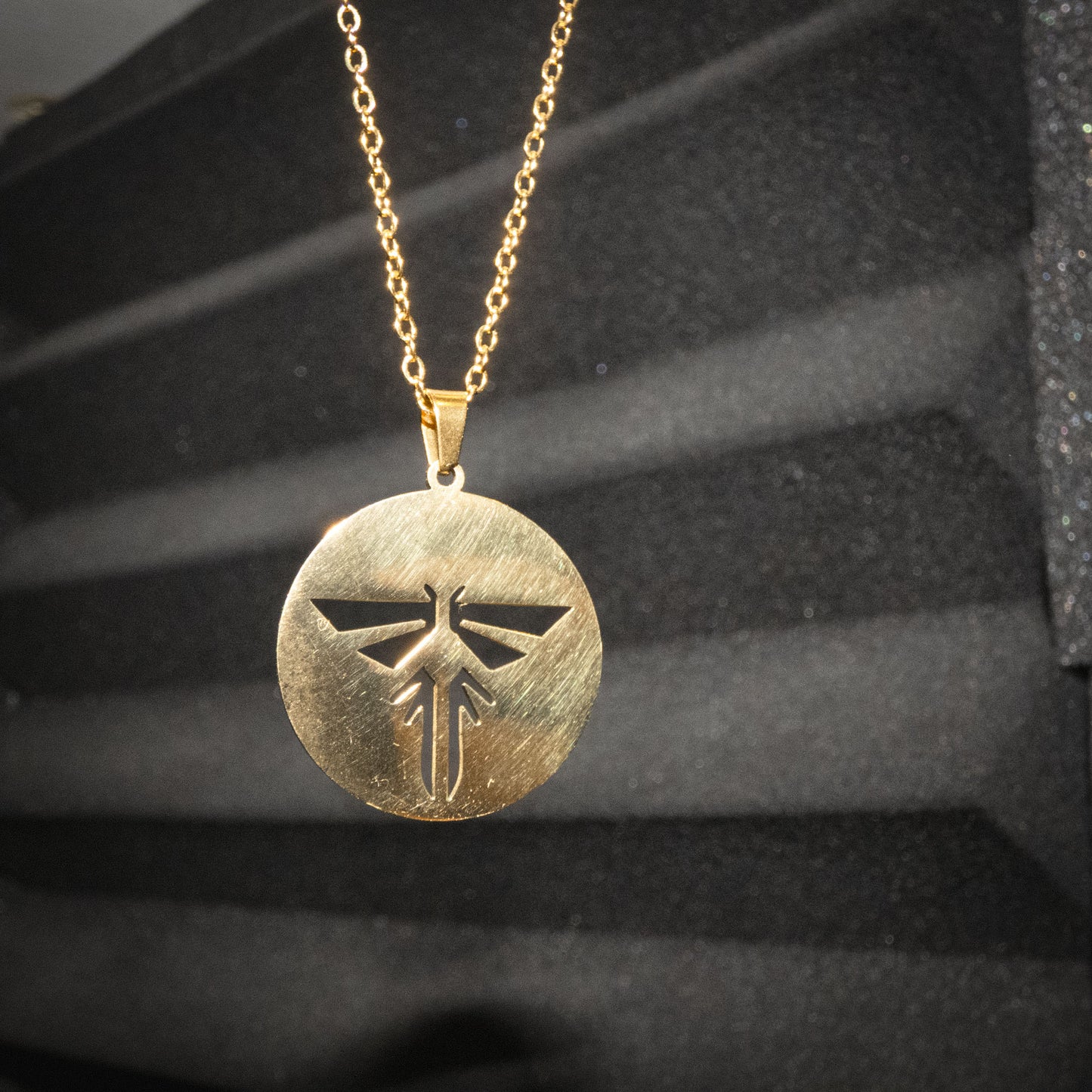 The Last of Us Premium Gold  Firefly Necklace