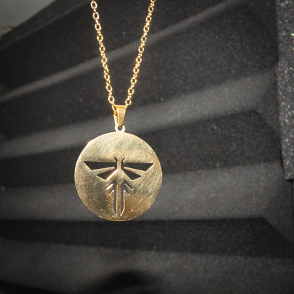 The Last of Us Premium Gold  Firefly Necklace