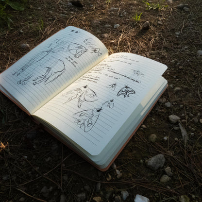 Tlou Ellie's Notebook / Journal With Personal Notes and Leather Cover