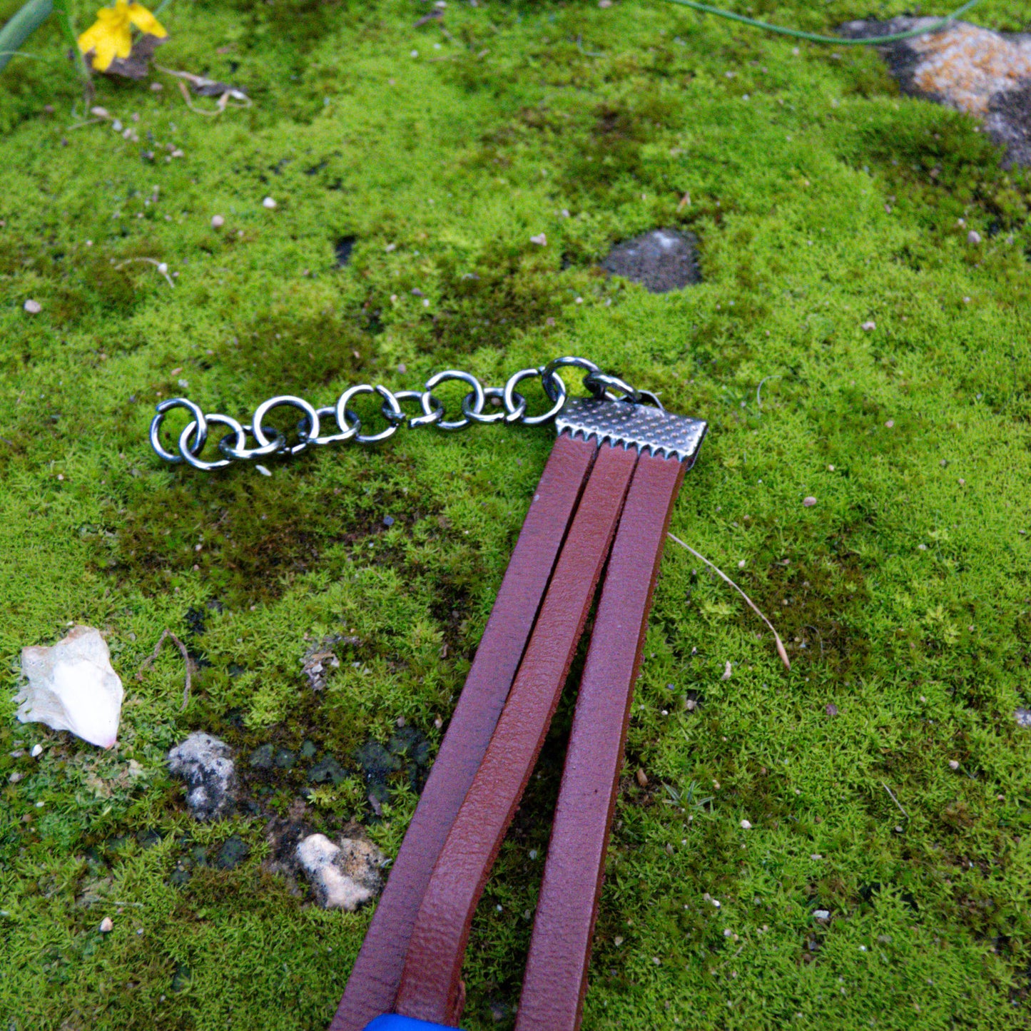 The Last of Us Ellie's Leather Handmade Bracelet Replica Dina's Gift