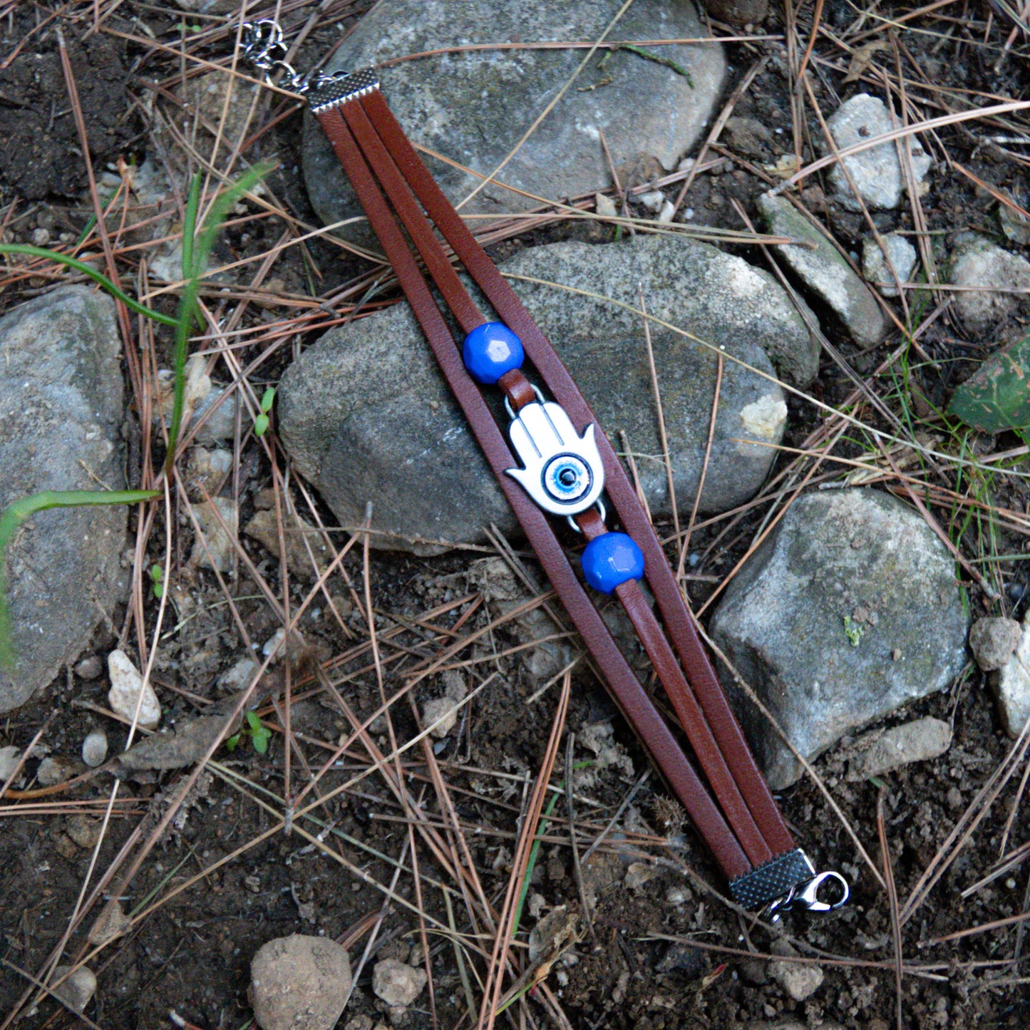 The Last of Us Ellie's Leather Handmade Bracelet Replica Dina's Gift