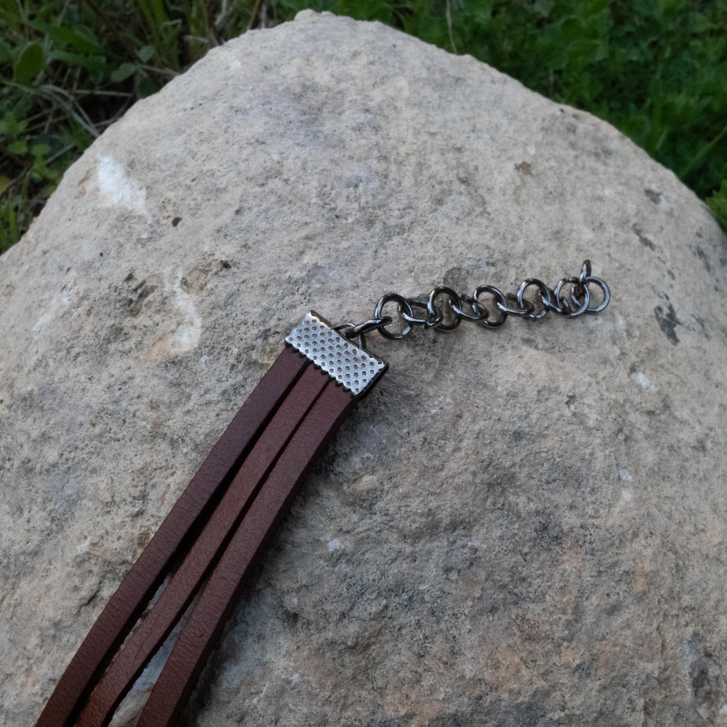 The Last of Us Ellie's Leather Handmade Bracelet Replica Dina's Gift