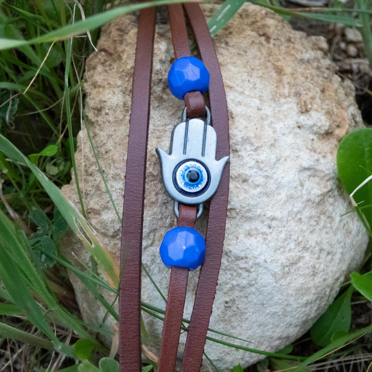 The Last of Us Ellie's Leather Handmade Bracelet Replica Dina's Gift