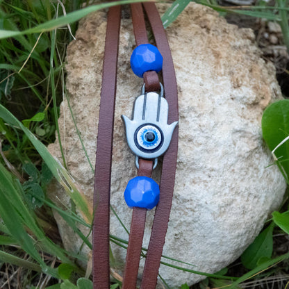 The Last of Us Ellie's Leather Handmade Bracelet Replica Dina's Gift