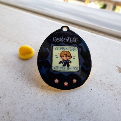 Resident Evil Leon Scott Kennedy Metallic Pin