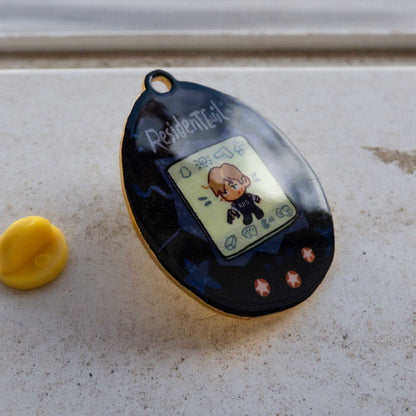 Resident Evil Leon Scott Kennedy Metallic Pin