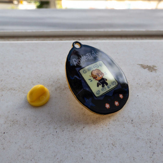 Resident Evil Leon Scott Kennedy Metallic Pin