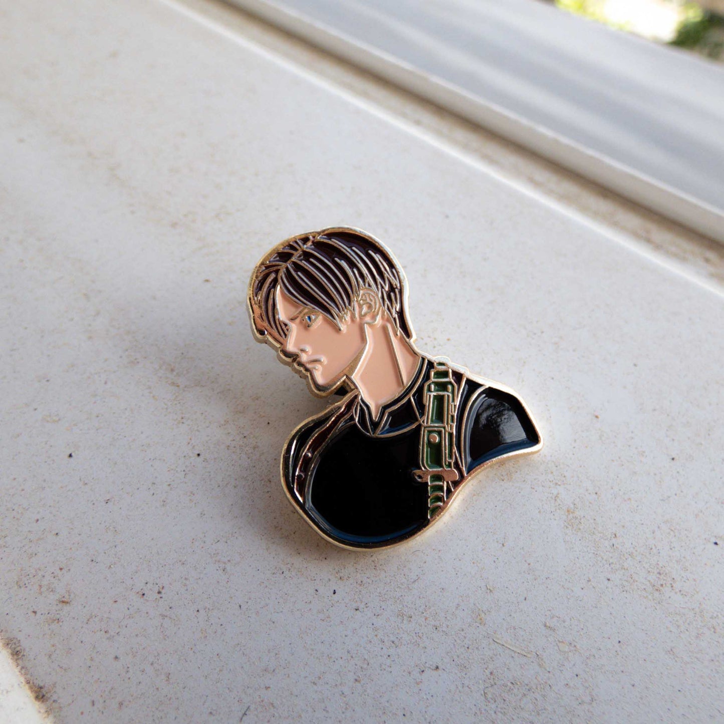 Resident Evil Leon Kennedy Enamel Pin
