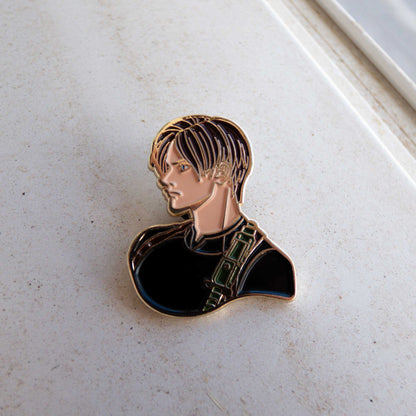 Resident Evil Leon Kennedy Enamel Pin