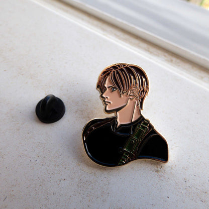 Resident Evil Leon Kennedy Enamel Pin