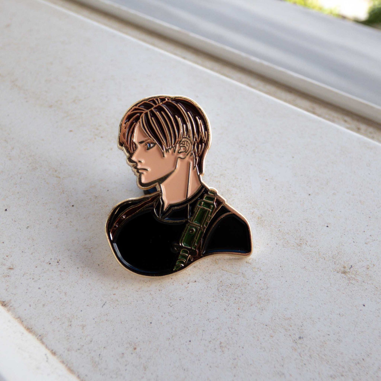 Resident Evil Leon Kennedy Enamel Pin