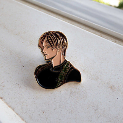 Resident Evil Leon Kennedy Enamel Pin