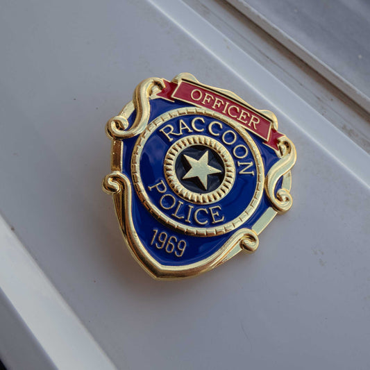 Raccoon Police Department Resident Evil Badge Metal Pin