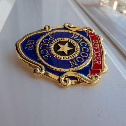 Raccoon Police Department Resident Evil Badge Metal Pin