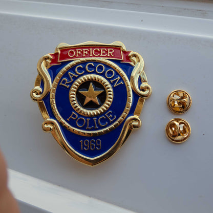 Raccoon Police Department Resident Evil Badge Metal Pin