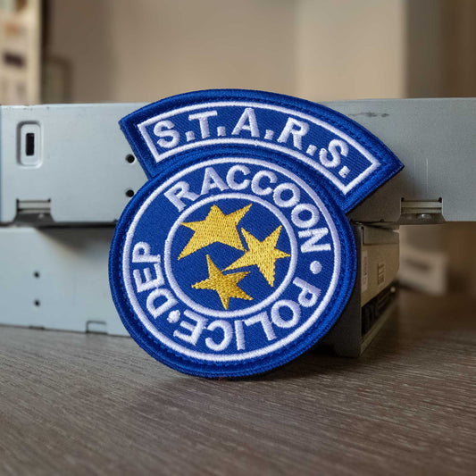 Resident Evil S.T.A.R.S. Raccoon City Dep. Rubber And Embroidery Patches