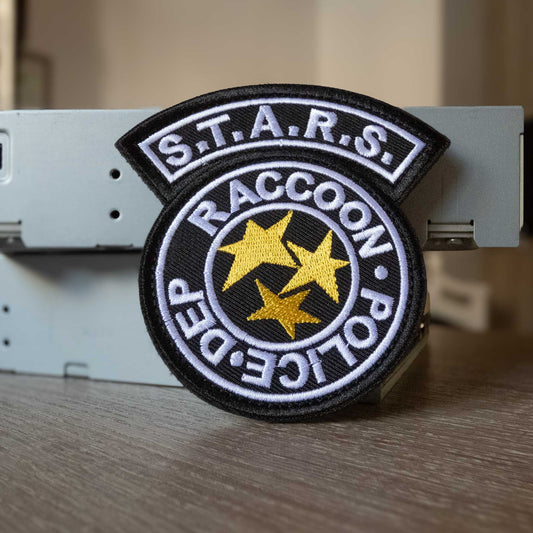 Resident Evil S.T.A.R.S. Raccoon City Dep. Rubber And Embroidery Patches